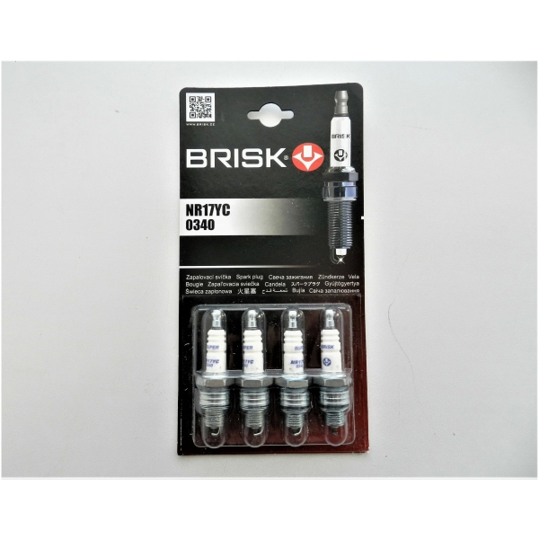 Свеча зажигания L15YC0001 SUPER ГАЗель 4216. BRISK Медведь Автозапчасти