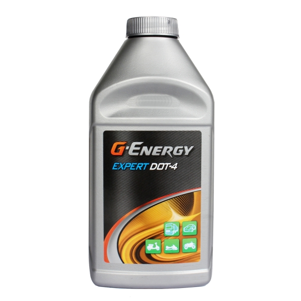 ТОРМОЗНАЯ ЖИДКОСТЬ G-ENERDGY EXPERT DOT-4 фасовка (910гр) Медведь Автозапчасти
