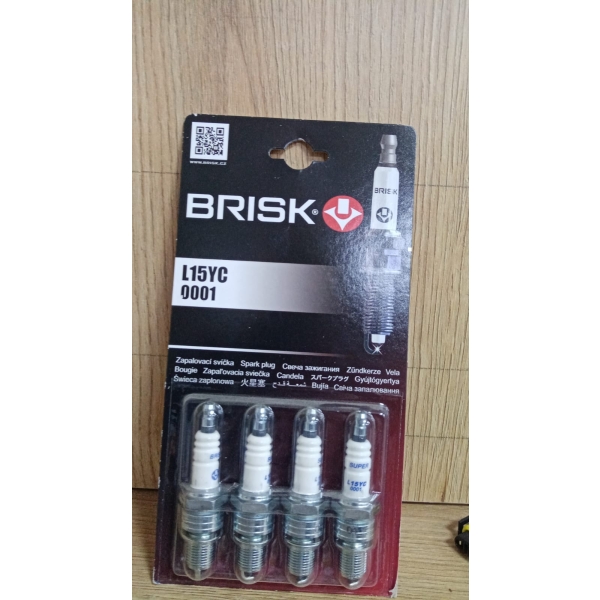 Свеча зажигания ГАЗель Next дв.А-274 BRISK QR15LC-1 SUPER комплект QR15LC-1 Медведь Автозапчасти