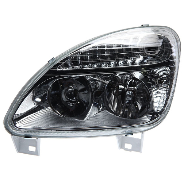 Фара блок ГАЗ-3302,2217 33104 левая Н/О (пластиковый рассеиватель) (AUTOMOTIVE LIGHTING) Медведь Автозапчасти
